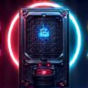 Icon showing high-end PC components like a CPU and GPU